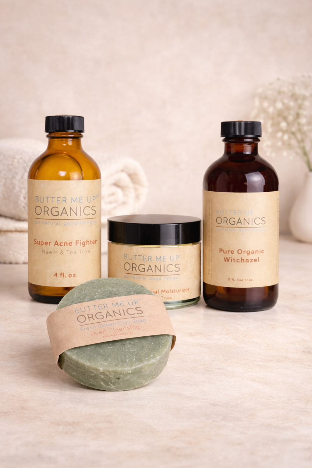 Butter Me Up | 4 In 1 Organic Skincare Bundle